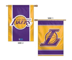 Los Angeles Lakers Mickey Mouse Vertical Flag 28x40 – Sports Fanz