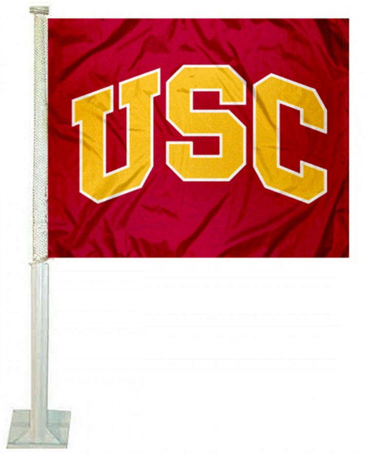 Rico Industries NCAA USC Car Flag