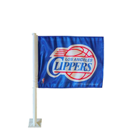 Rico Industries NBA Los Angeles Clippers Rico Logo Car Flag