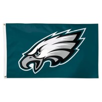 Wincraft NFL Philadelphia Eagles logo Deluxe Green Background 3'x5' Flag