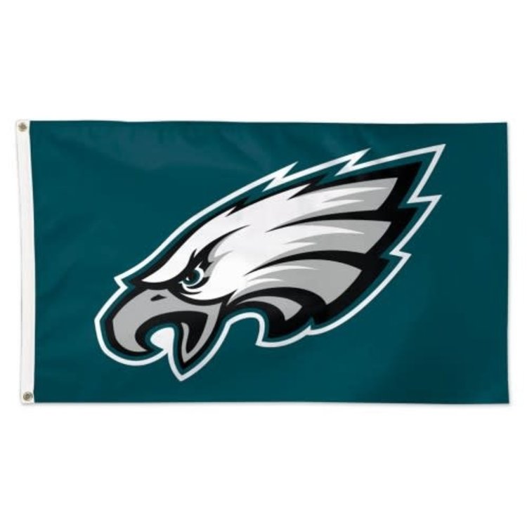 Wincraft NFL Philadelphia Eagles logo Deluxe Green Background 3'x5' Flag