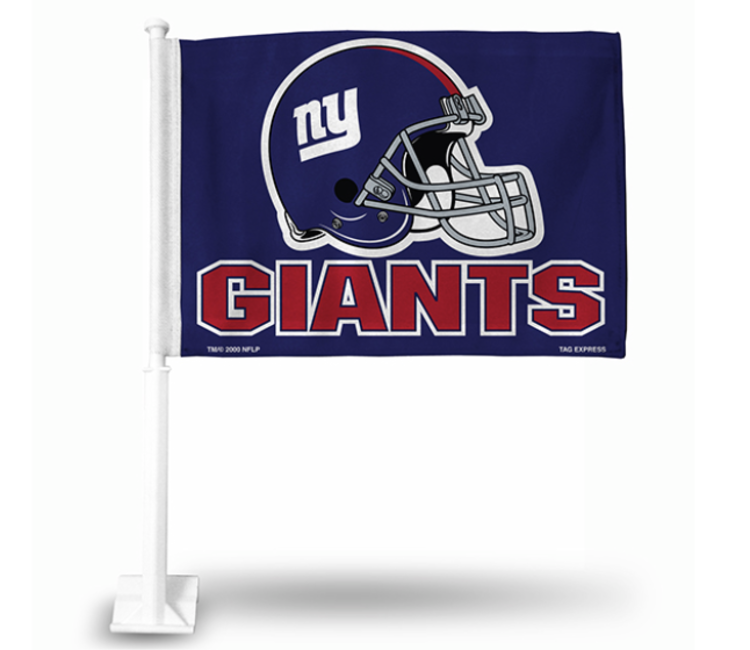 Rico Industries NFL New York Giants Rico Car Flag Royal