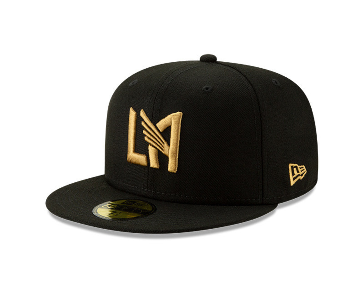 Men's LAFC New Era Black/Gold Icon 59FIFTY Fitted Hat