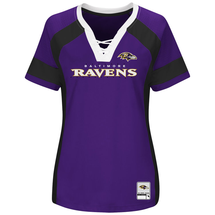 Majestic Baltimore Ravens W '17 Draft Me Purple