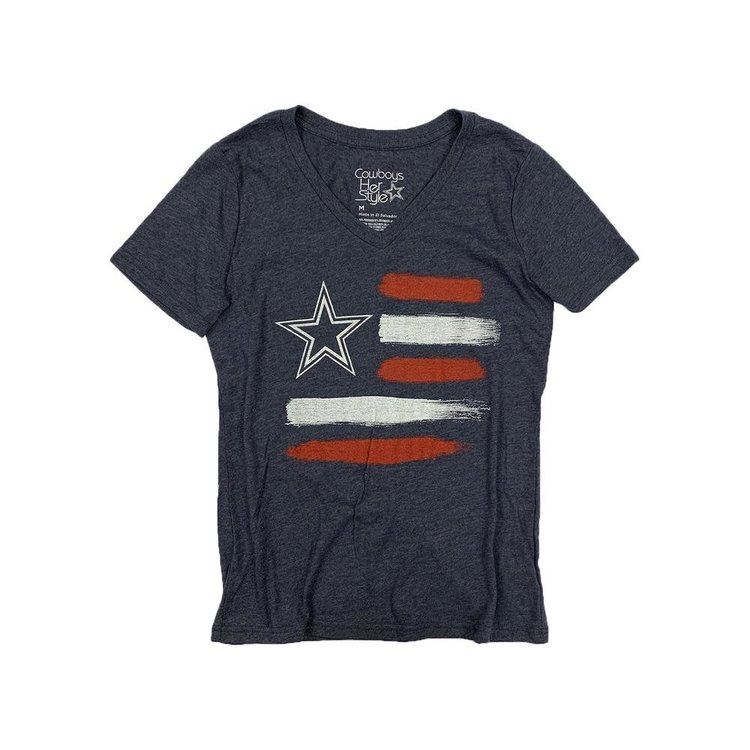 DCM Dallas Cowboys W Kaleen S/S V-Neck