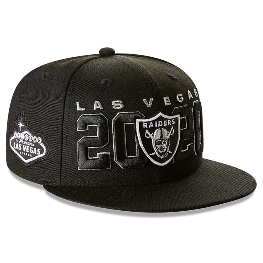 Las Vegas Raiders New Era 2022 NFL Draft Black/Gray 950 - The Locker Room  of Downey