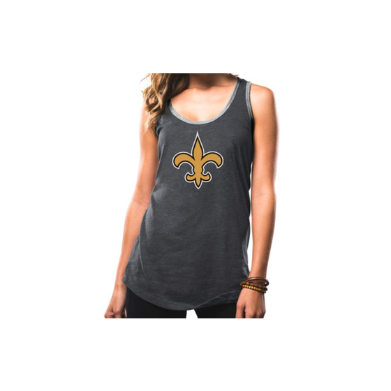 New Orleans Saints Women's Tank Top Gold Tank Top Gold – New