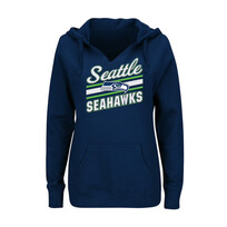 Majestic Seattle Seahawks W Highlight Play Hoodie Blue