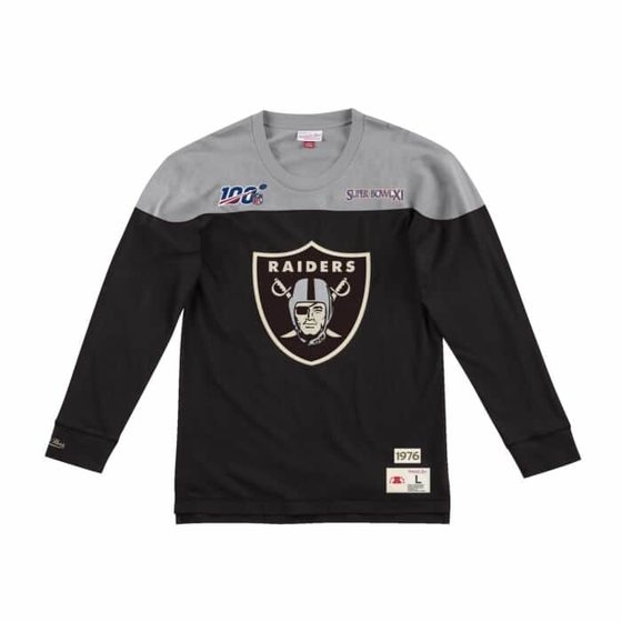 Mitchell & Ness Special Script Mesh V Neck Shirt Oakland Raiders