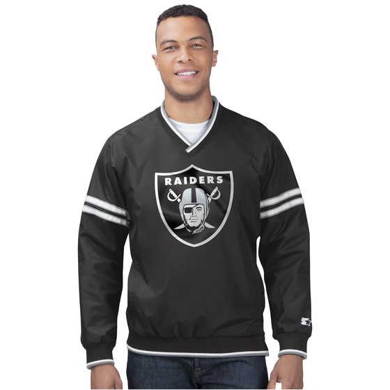 Raiders Black Letter Knit - The Locker Room of Downey