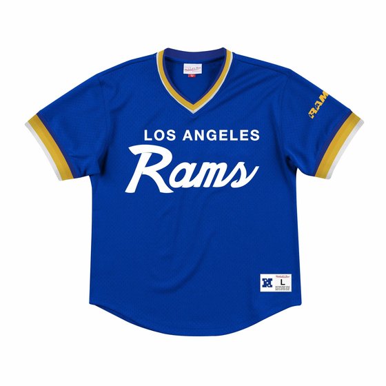 Mitchell & Ness NFL Vintage Los Angeles Rams Logo Yellow Blue