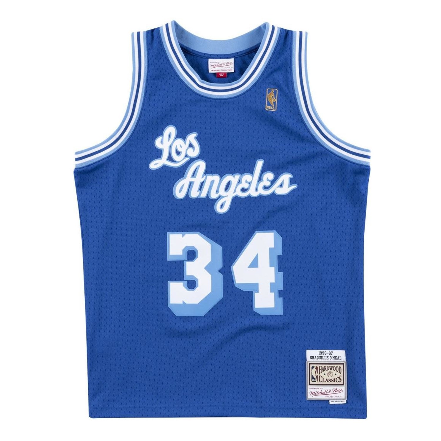 LA Lakers Men's Mitchell & Ness 1996-97 Shaquille O'Neal #34