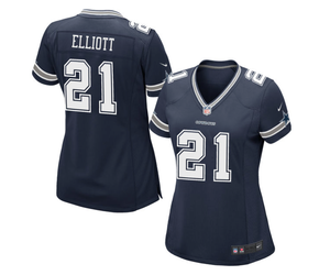 Dallas Cowboys Men's Nike Ezekiel Elliott #21 Game Jersey Navy - The Locker  Room of Downey