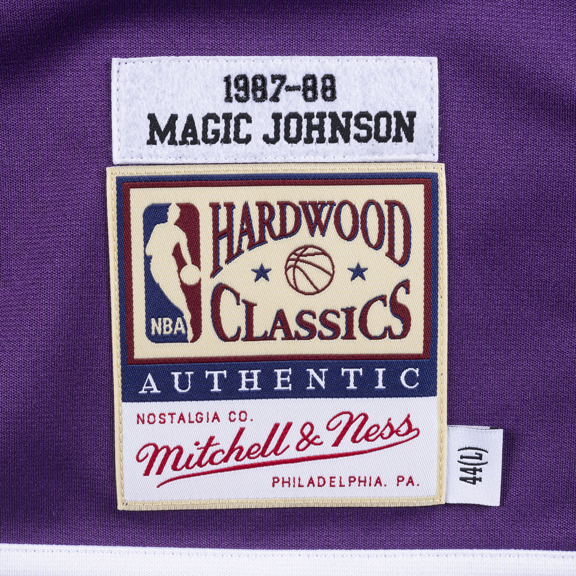 Mitchell & Ness Magic Johnson T-shirt Mens M Los Angeles
