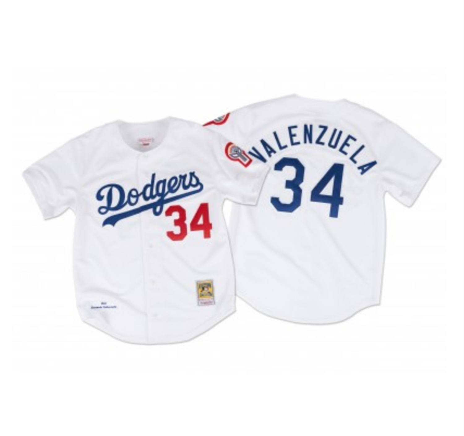 dodgers 34 jersey