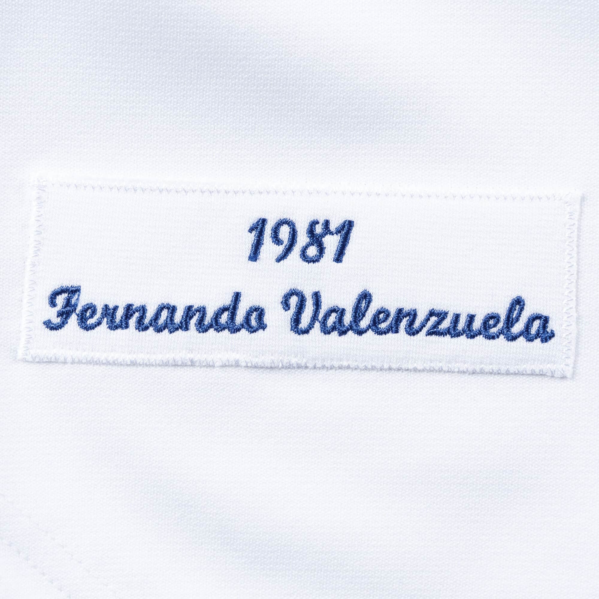 Fernando Valenzuela Los Angeles Dodgers Mitchell & Ness Authentic Jersey -  White