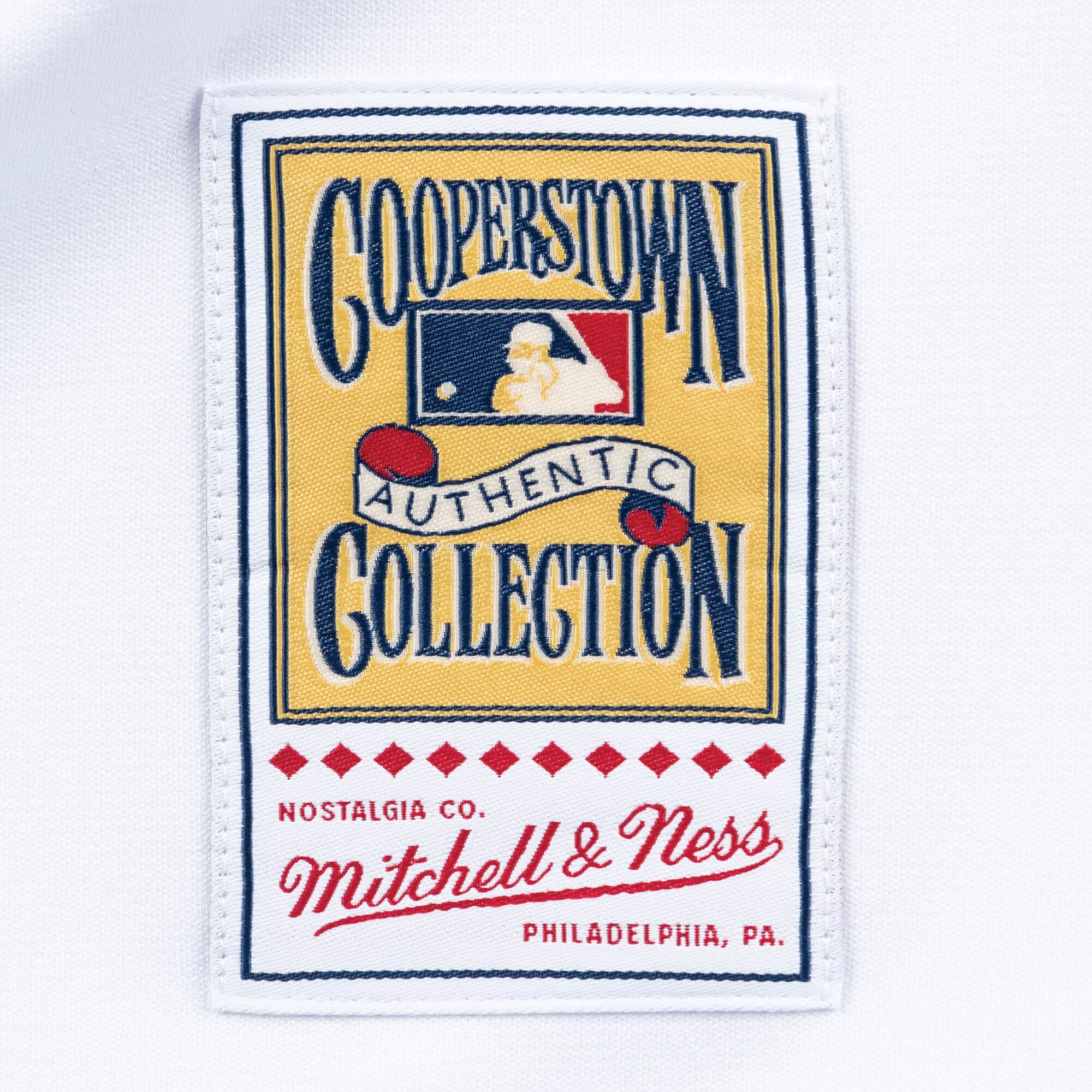 Mitchell & Ness Los Angeles Dodgers Men's Fernando Valenzuela Authentic Cooperstown Jersey - White