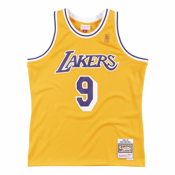 Los Angeles Lakers Mitchell & Ness Authentic Shooting Shirt - Mens