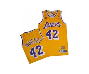 James Worthy Los Angeles Lakers #42 Jersey player shirt