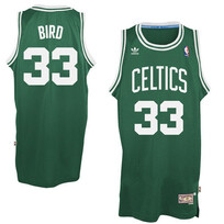 Adidas Boston Celtics Men's Adidas Larry Bird #33 Green