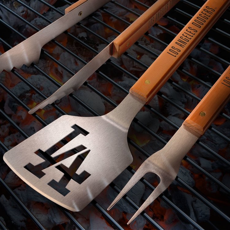 You The Fan 3-Piece BBQ Set MLB Los Angeles Dodgers