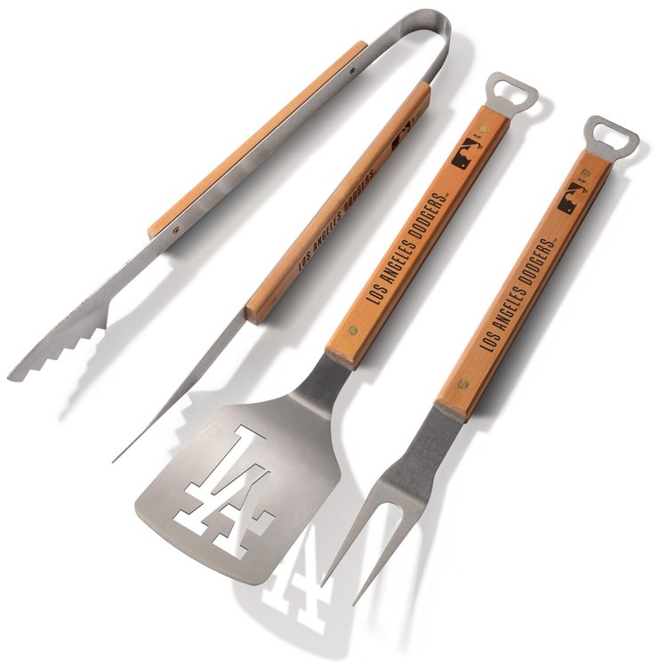 You The Fan 3-Piece BBQ Set MLB Los Angeles Dodgers