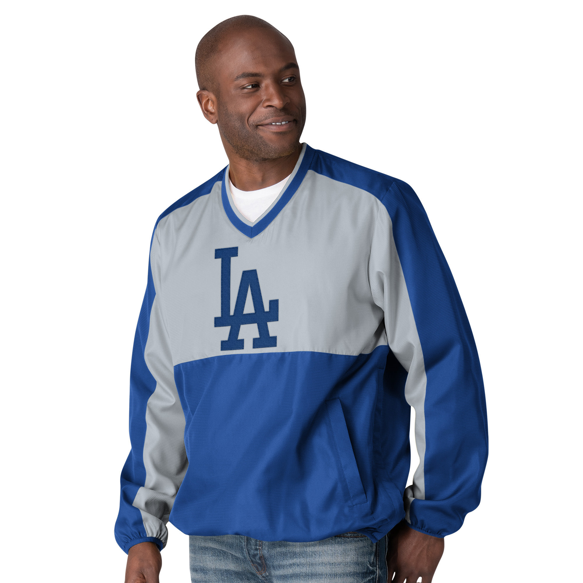 dodgers v neck jersey