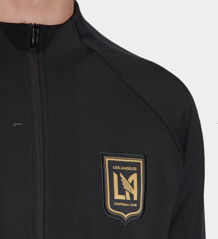Adidas LAFC M adidas 20 Anthem Jacket