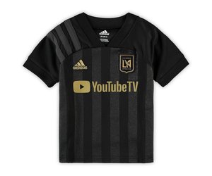 LAFC Adidas 20 Preschool Primary Jersey Black - The Locker Room of Downey