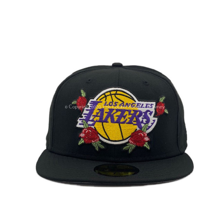 New Era Lakers C Black Team Roses