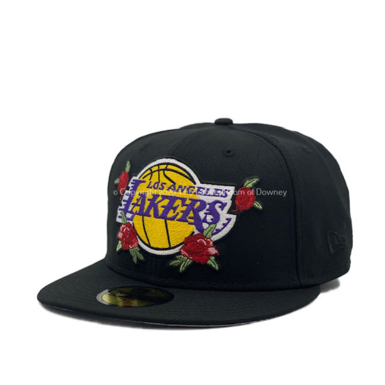 New Era Lakers C Black Team Roses
