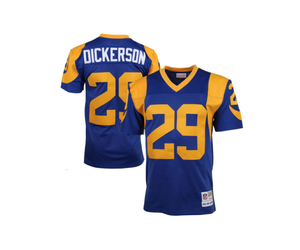 Eric Dickerson Los Angeles Rams Mitchell & Ness 1984 Split Legacy