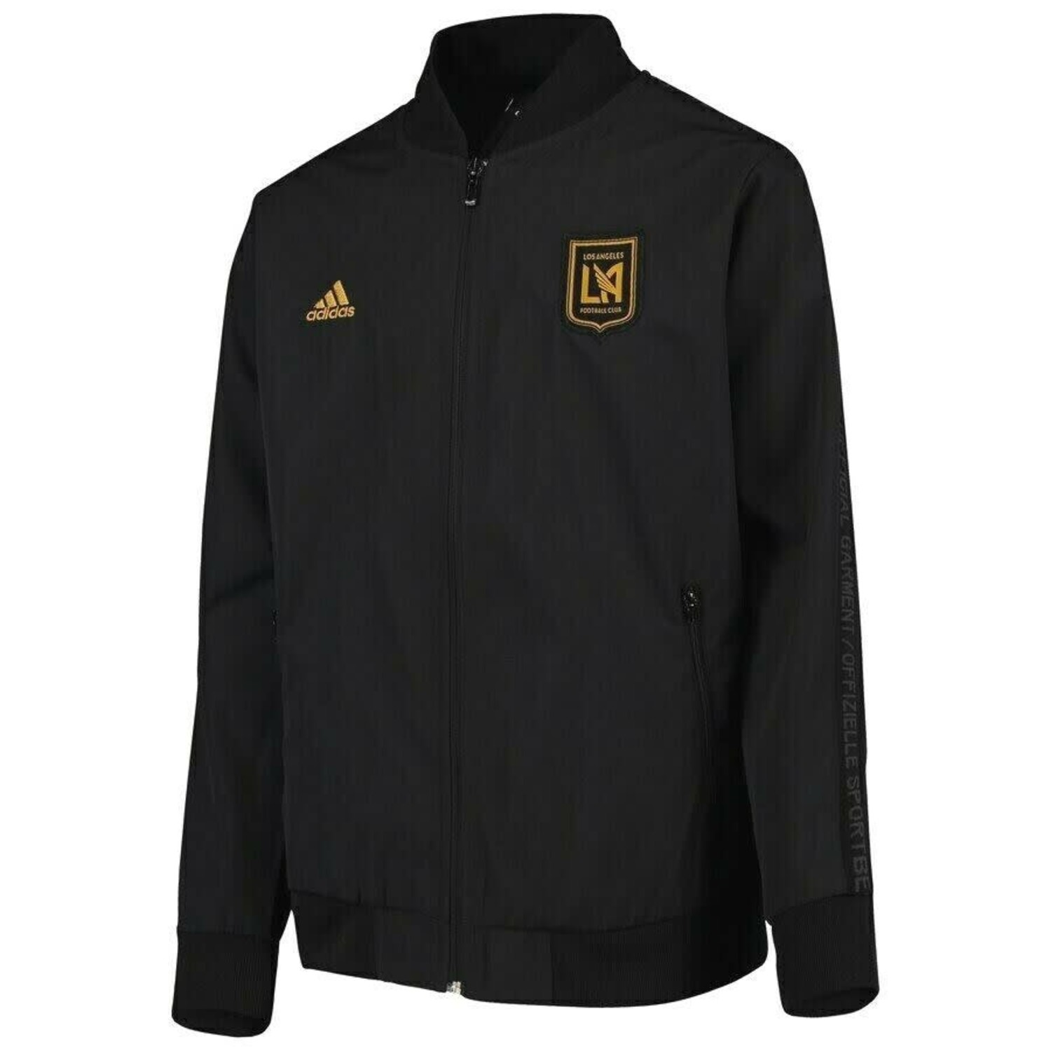 LAFC M adidas 19 Anthem Jacket - The Locker Room of Downey