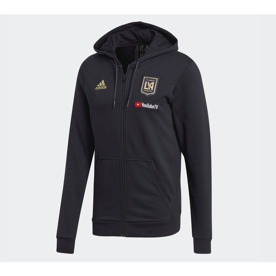 Adidas Men's Los Angeles FC Travel Hoodie