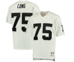 Los Angeles Raiders Men's Mitchell & Ness 1988 Howie Long #75 Jersey Black