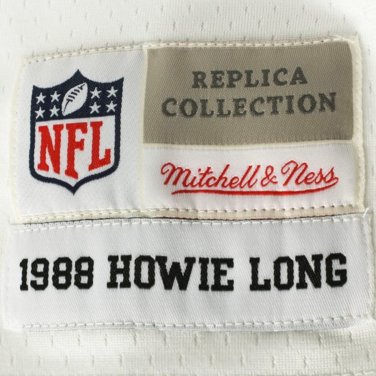 1987 LOS ANGELES RAIDERS HOWIE LONG MITCHELL AND NESS AUTHENTIC VINTAGE  JERSEY