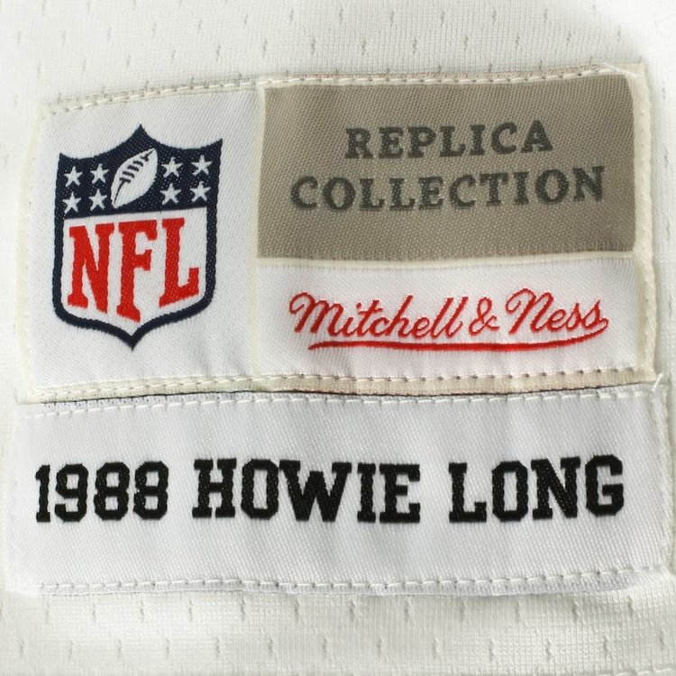 Mitchell and Ness NFL Los Angeles Raiders Men's Mitchell & Ness 1988 Howie Long #75 Jersey White
