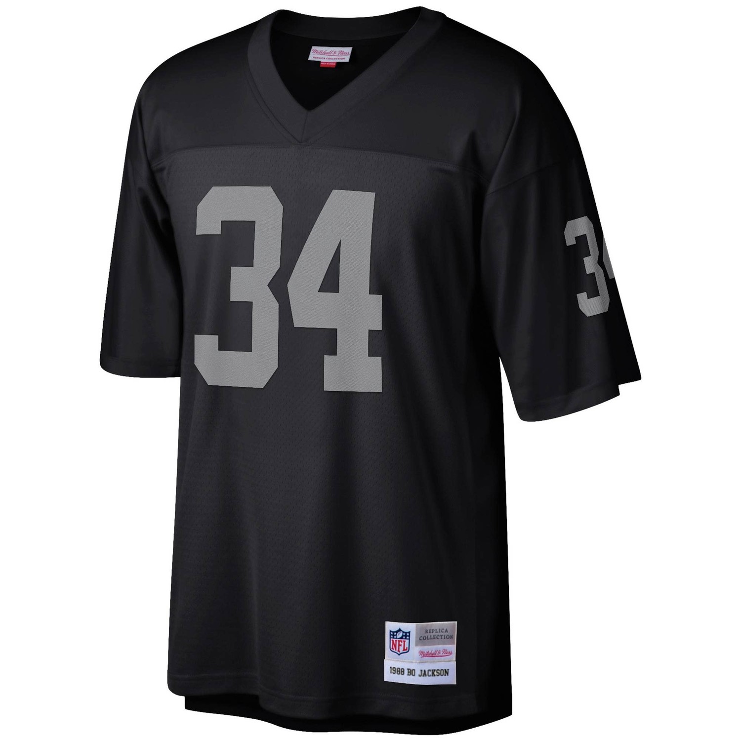 NFL Raiders Men's Mitchell & Ness 1988 Bo Jackson #34 Jersey