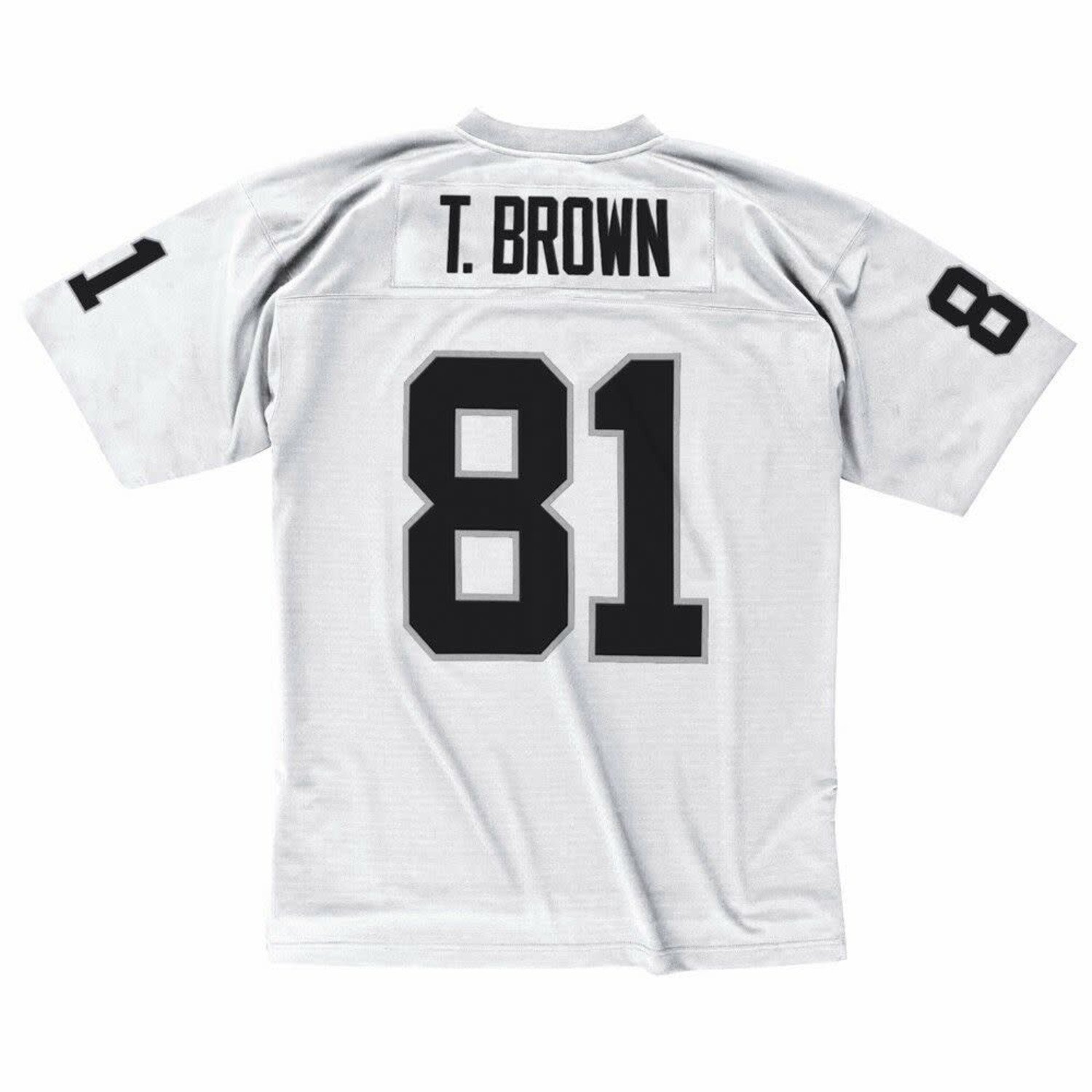 Mitchell & Ness Men's Oakland Raiders Tim Brown #81 Black 1997 Throwback  Jersey