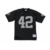 Mitchell and Ness NFL Raiders Men's Mitchell & Ness 1991 Ronnie Lott #42 Jersey Black
