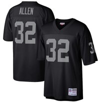 Mitchell and Ness NFL Los Angeles Raiders Men's Mitchell & Ness 1985 Marcus Allen #32 Jersey Black