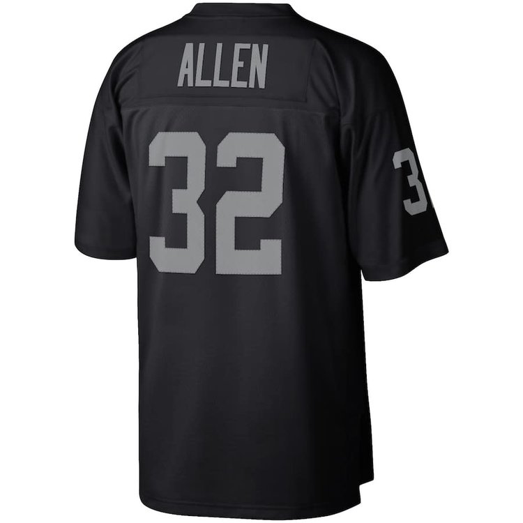 Mitchell and Ness NFL Los Angeles Raiders Men's Mitchell & Ness 1985 Marcus Allen #32 Jersey Black