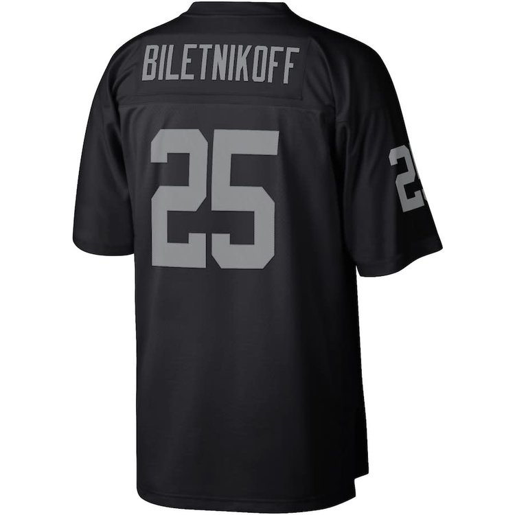 Mitchell and Ness NFL Raiders Men's Mitchell & Ness 1971 Fred Biletnikoff #25 Jersey Black