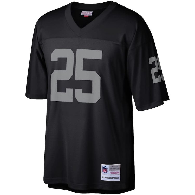 Mitchell and Ness NFL Raiders Men's Mitchell & Ness 1971 Fred Biletnikoff #25 Jersey Black