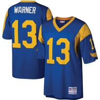 Mitchell and Ness LA Rams Men's Mitchell & Ness 1999 Kurt Warner #13 Jersey Blue