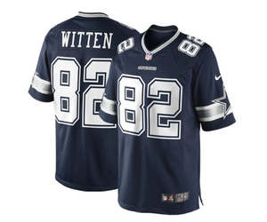 Jason Witten Dallas Cowboys Nike Women's Starters Only Name and Number T- Shirt – Navy Blue