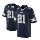 Nike Dallas Cowboys Men's Nike Ezekiel Elliott #21 Limited Stitch Jersey  Navy