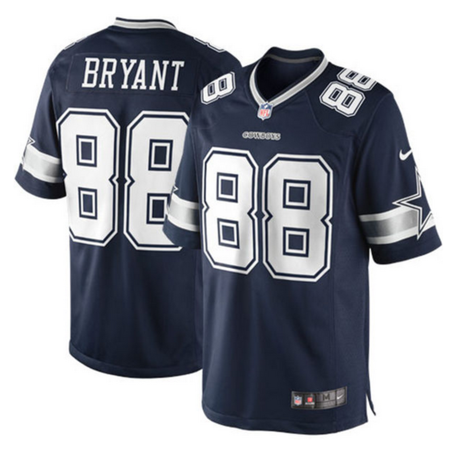Nike NFL Dallas Cowboys M Nike Dez Bryant #88 Limited Jersey Navy