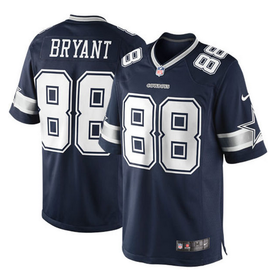 Dallas Cowboys Dez Bryant Nike Navy Blue Jersey