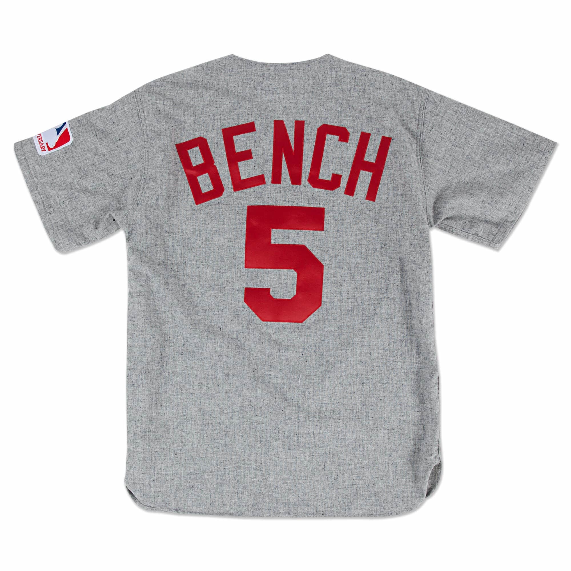 Cincinnati Reds Mitchell and Ness Authentic Johnny Bench #5 Men's